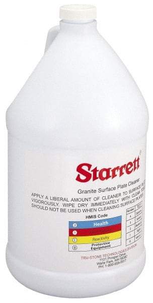 Starrett - 1 Gallon Inspection Surface Plate Cleaner - Bottle - Caliber Tooling