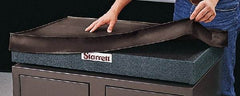 Starrett - 24 Inch Long x 18 Inch Wide Vinyl Inspection Surface Plate Cover - Black - Caliber Tooling