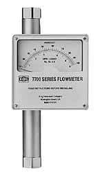 King - 2" NPT Port Stainless Steel Flowmeter - 1500 Max psi, 120 GPM, 316 Stainless Steel - Caliber Tooling