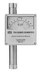 King - 2" NPT Port Stainless Steel Flowmeter - 1500 Max psi, 76 GPM, 316 Stainless Steel - Caliber Tooling