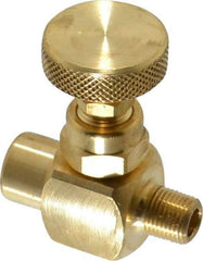 Made in USA - Needle Valve - Brass Valve - Caliber Tooling