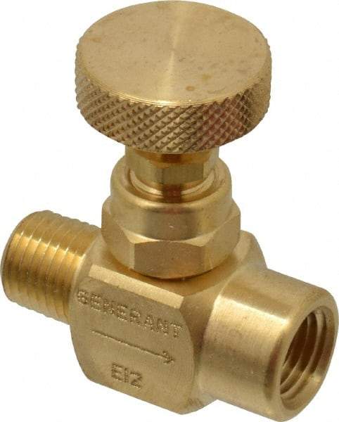 Made in USA - Needle Valve - Brass Valve - Caliber Tooling