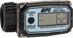 GPI - Economy Flowmeter - 300 Max psi, 3 to 30 GPM, Nylon - Caliber Tooling