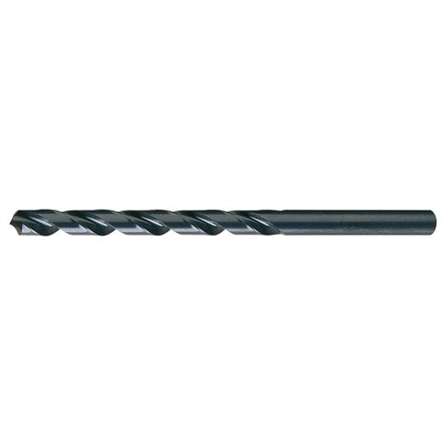 59/64 RHS / RHC HSS 118 Degree Radial Point General Purpose Taper Length Drill - Steam Oxide - Exact Industrial Supply