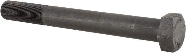 Value Collection - 1-1/4 - 12 UNF, 11" Length Under Head Hex Head Cap Screw - Partially Threaded, Grade 8 Alloy Steel, Uncoated, 1-7/8" Hex - Caliber Tooling