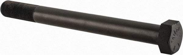 Value Collection - 1-1/2 - 12 UNF, 16" Length Under Head Hex Head Cap Screw - Partially Threaded, Grade 8 Alloy Steel, Uncoated, 2-1/4" Hex - Caliber Tooling