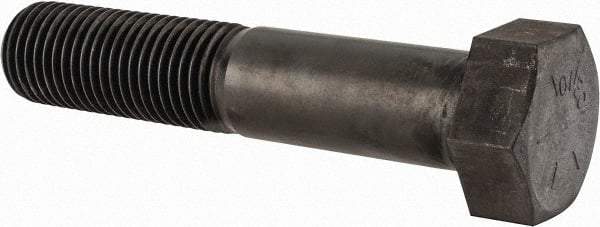 Value Collection - 2 - 4-1/2 UNC, 10" Length Under Head Hex Head Cap Screw - Partially Threaded, Grade 8 Alloy Steel, Uncoated, 3" Hex - Caliber Tooling