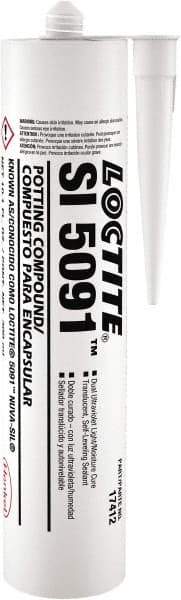 Loctite - 10.1 oz Cartridge Silicone - 0.33 min Working Time - Caliber Tooling