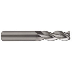 SGS - 1" Diam 3 Flute Solid Carbide 0.09" Corner Radius End Mill - Caliber Tooling