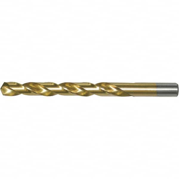 Chicago-Latrobe - 0.0135 to 0.039", 135° Point, TiN Finish, High Speed Steel Jobber Length Drill Bit Set - Caliber Tooling