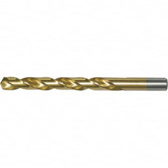 Chicago-Latrobe - 0.0135 to 0.039", 135° Point, TiN Finish, High Speed Steel Jobber Length Drill Bit Set - Caliber Tooling