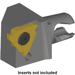 Kennametal - Insert Style T20G1603R200, T20G32R079, 20mm Head Length, Right Hand Cut, External Modular Threading Cutting Unit Head - System Size KM12, 8mm Center to Cutting Edge, Series On-Edge - Caliber Tooling