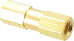 Parker - 3,000 Max psi, 1/4" Pipe, FNPT x FNPT End Connections, Brass Instrumentation Filter - Micro Rating 1, Viton Seal - Caliber Tooling