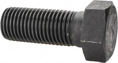 Value Collection - 2 - 4-1/2 UNC, 5" Length Under Head Hex Head Cap Screw - Partially Threaded, Grade 5 Steel, Uncoated, 3" Hex - Caliber Tooling