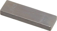 Mitutoyo - 0.145" Rectangular Steel Gage Block - Accuracy Grade 0, Includes Certificate of Inspection - Caliber Tooling