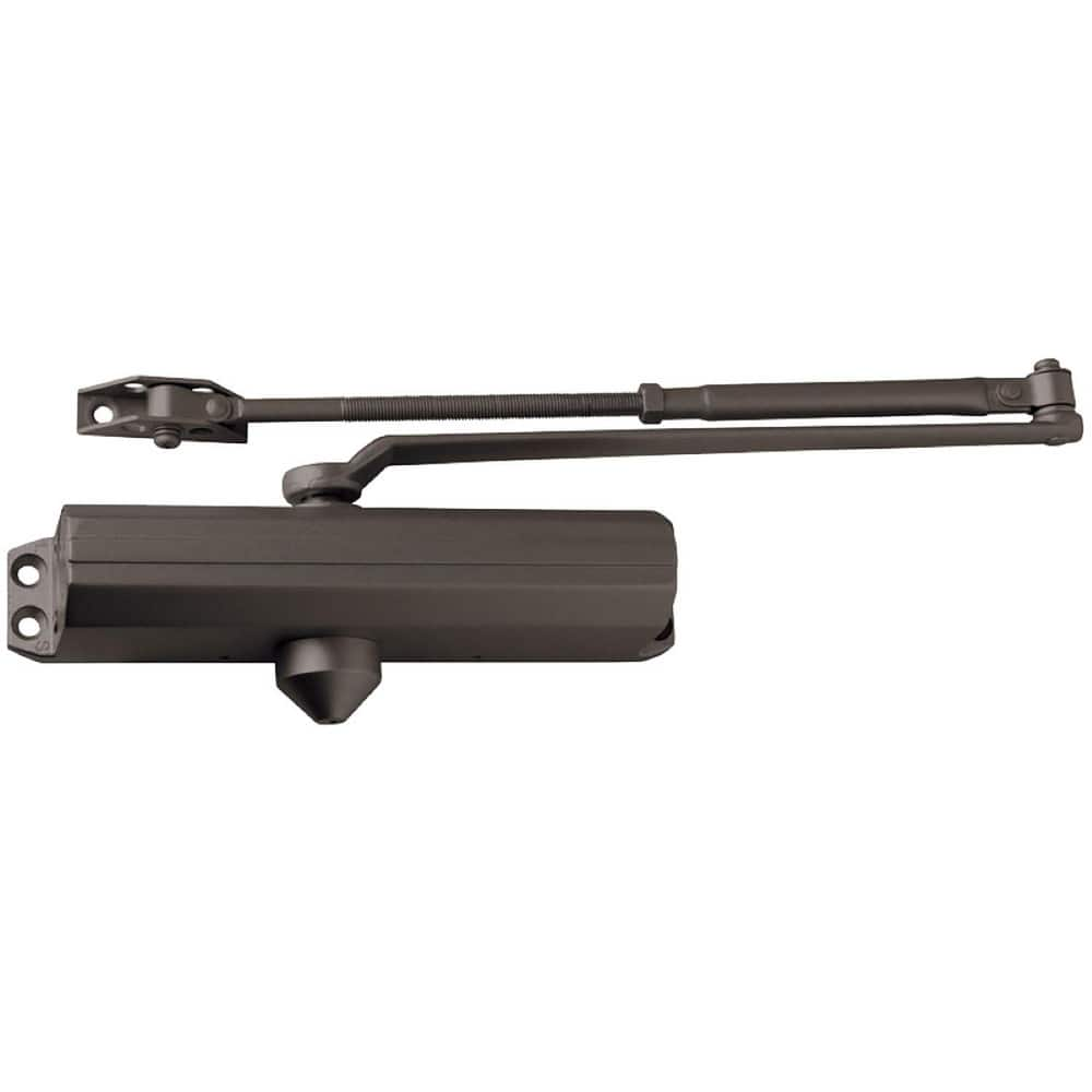 Door Closer Damper: 200 lb Load Capacity Aluminum, Non-Handed