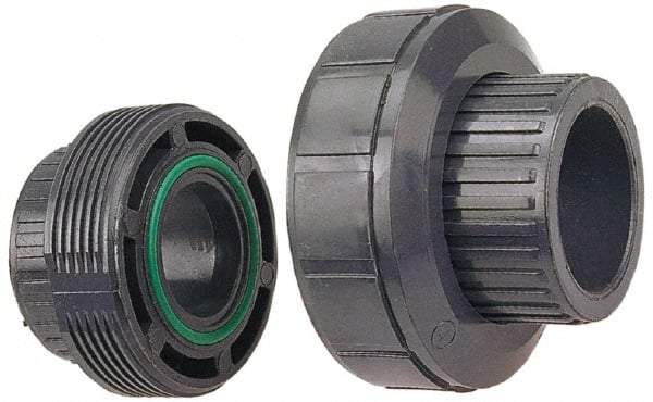 NIBCO - 1-1/2" Polypropylene Plastic Pipe Fitting - FPT x FPT End Connections - Caliber Tooling