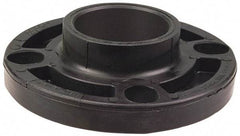 NIBCO - 3" Pipe, 7-1/2" OD, Polypropylene Threaded Pipe Flange - Schedule 80, Black - Caliber Tooling