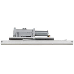 Door Closer Damper: 200 lb Load Capacity Aluminum, Left Handed