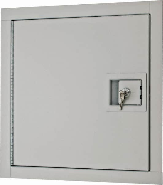 Karp - 14" Wide x 14" High, Steel Insulated Fire Rated Access Door - 12" Opening Width, 12" Opening Height - Caliber Tooling