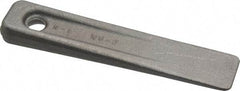 Gibraltar - 5" OAL, Carbon Steel Clamp Wedge - 1" Wide, 1/2" at Thick End, Class CA Grade - Caliber Tooling