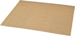 3M - 120 Grit, Aluminum Oxide Sanding Sheet - 11" Long x 9" Wide, Fine Grade, A Weighted Paper Backing - Caliber Tooling