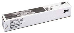 3M - 80 Grit, Aluminum Oxide Sanding Sheet - 17-1/2" Long x 2-3/4" Wide, Medium Grade, D Weighted Paper Backing - Caliber Tooling