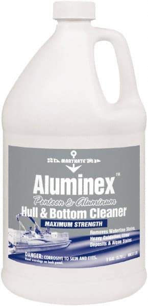 CRC - Water-Based Solution Pontoon and Aluminum Hull Cleaner - 1 Gallon Bottle, Up to 32°F Freezing Point - Caliber Tooling