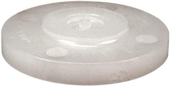 NIBCO - 1-1/2" Pipe, 5" OD, Polypropylene Blind Pipe Flange - Schedule 80, Natural - Caliber Tooling