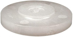 NIBCO - 2" Pipe, 6" OD, Polypropylene Blind Pipe Flange - Schedule 80, Natural - Caliber Tooling