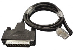 Mitutoyo - Remote Data Collection Printer Cable - 3 Ft. Overall Length, For Use with SJ 201P Printer - Caliber Tooling