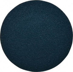 Merit Abrasives - 2" Disc Diam, 120 Grit, Zirconia Alumina Quick Change Disc - Type R Attaching System, Coated, Blue, Fine Grade, 30,000 RPM, KY672 Series - Caliber Tooling