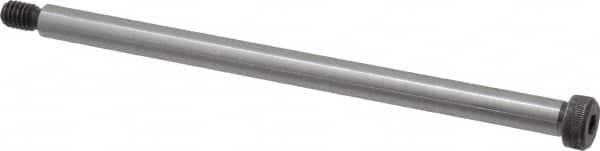 Value Collection - 3/8" Shoulder Diam x 6" Shoulder Length, 5/16-18 UNC, Hex Socket Shoulder Screw - 4140 Alloy Steel, Uncoated, 1/4" Head Height x 9/16" Head Diam - Caliber Tooling