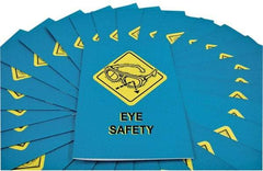 Marcom - Eye Safety Training Booklet - English, Safety Meeting Series - Caliber Tooling