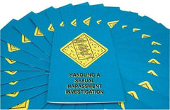 Marcom - Handling a Sexual Harassment Investigation Training Booklet - English and Spanish, Safety Meeting Series - Caliber Tooling