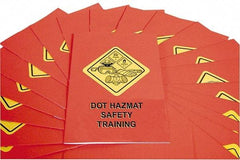 Marcom - DOT HazMat Safety Training Training Booklet - English, Regulatory Compliance Series - Caliber Tooling