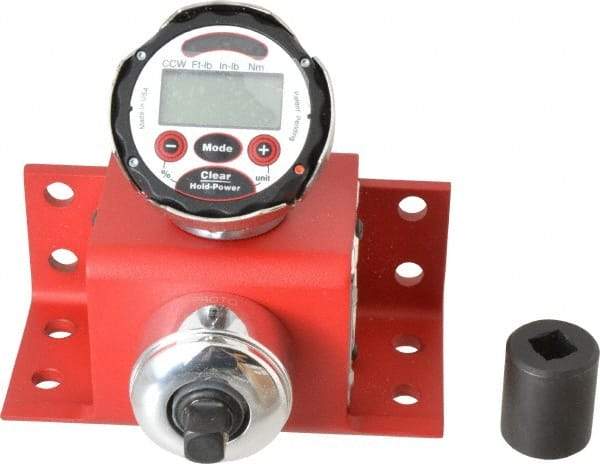 Proto - 300 to 3,000 In/Lb Electronic Torque Tester - 1/2" Drive, 1% Accuracy - Caliber Tooling