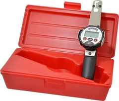 Proto - 3/8" Drive Electronic Digital Torque Wrench - 5 Ft/Lb to 50 Ft/Lb Torque, 11" OAL, 0.1 N/m Graduation, Fixed Head - Caliber Tooling