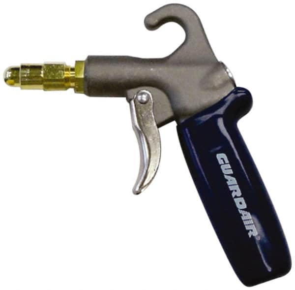 Guardair - 120 Max psi Low Volume Safety Air Gun - 1/4 NPT Inlet, Brass - Caliber Tooling