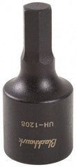 Blackhawk by Proto - 1/2" Drive, 5/16" Impact Hex Bit Socket - 4-5/8" OAL - Caliber Tooling