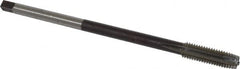 Hertel - 1/2-13 UNC 3 Flute H3 Bright Finish High Speed Steel Spiral Point Extension Tap - Plug Chamfer, 8" OAL, 3B Class of Fit - Exact Industrial Supply