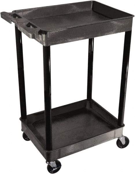 NMC - 300 Lb Capacity, 24" Wide x 18" Long x 36" High Shelf Cart - 1 Shelf, Plastic - Caliber Tooling