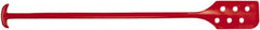 Remco - Red Polypropylene Mixing Paddle with Holes - 52" Overall Length - Caliber Tooling