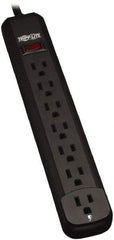 Tripp-Lite - 7 Outlets, 120 VAC15 Amps, 12' Cord, Power Outlet Strip - Keyhole, Tab Mount, 5-15 NEMA Configuration, 11.6" Strip - Caliber Tooling