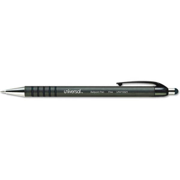 Retractable Ball Point Pen: 0.7 mm Tip, Blue Ink