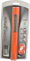 Bayco - White LED Bulb, 137 Lumens, Mini Flashlight - Orange Plastic Body, 4 AAA Alkaline Batteries Included - Caliber Tooling