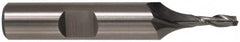 Cleveland - 1", 1-5/8" LOC, 1" Shank Diam, 4-1/2" OAL, 2 Flute, Cobalt Square End Mill - Single End, Uncoated, Spiral Flute, 30° Helix, Centercutting, Right Hand Cut, Right Hand Flute, Series HGC-2 - Caliber Tooling