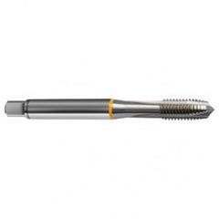 3/8-16 Dia. - 2B - 3 FL - Cobalt Plug Yellow Ring Tap - Bright Finish FORM-B DIN 371 - Caliber Tooling