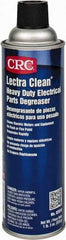 CRC - 19 Ounce Aerosol Electrical Grade Cleaner/Degreaser - 37,500 Volt Dielectric Strength, Nonflammable, Food Grade - Caliber Tooling