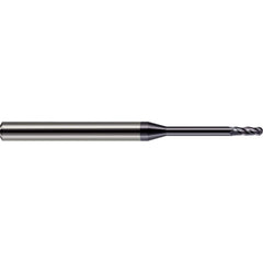 Harvey Tool - Ball End Mills; Mill Diameter (mm): 1.20 ; Mill Diameter (Inch): 3/64 ; Mill Diameter (Decimal Inch): 0.0470 ; Number of Flutes: 4 ; Length of Cut (Decimal Inch): 0.1410 ; Material: Solid Carbide - Exact Industrial Supply